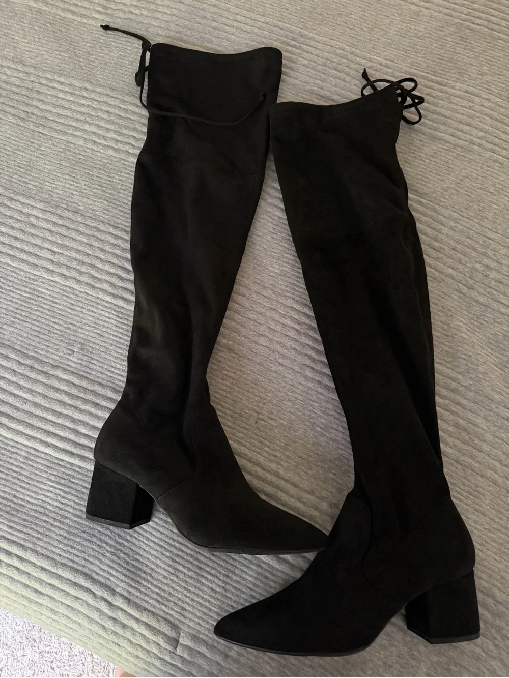 NWOT A New Day Greta Tall Over Knee Boots - 8.5 Black
